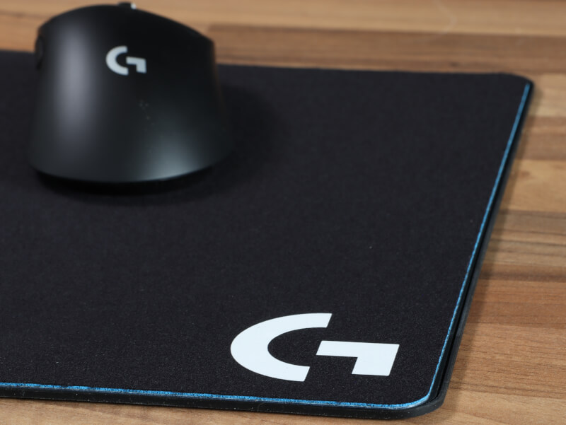 Logitech G PowerPlay wireless gaming mouse pad with charging technology.JPG